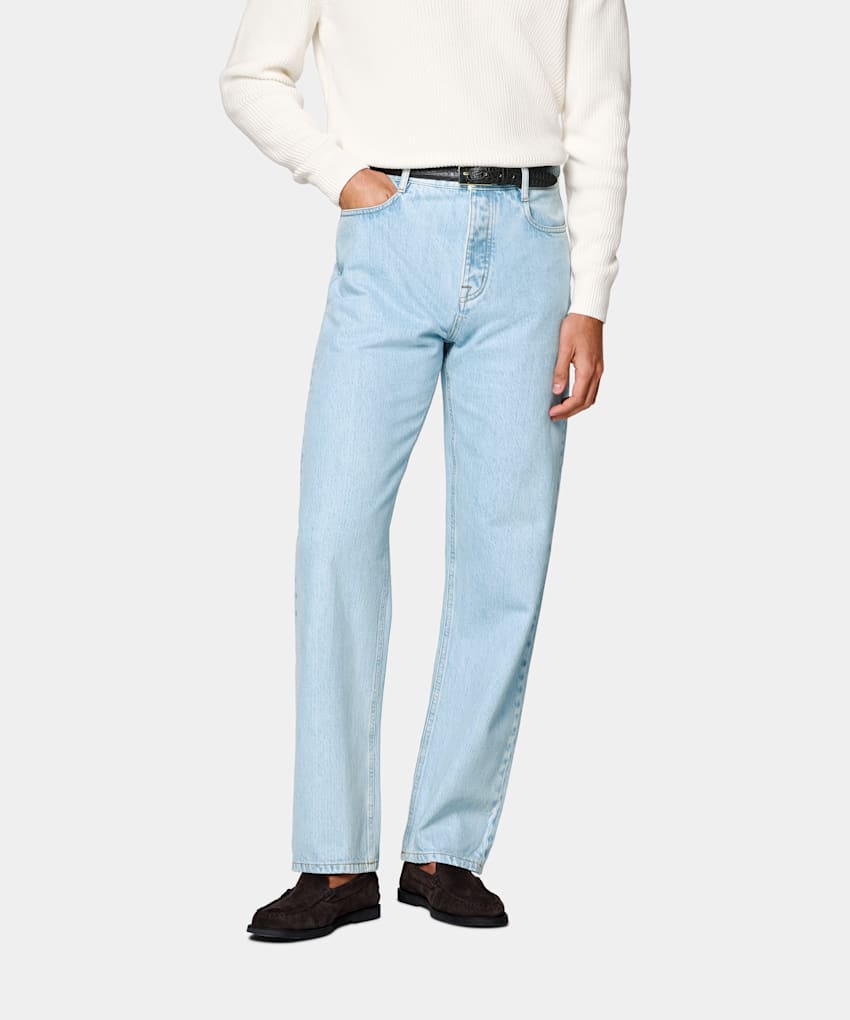 Straight Leg Jeans