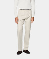 Wide Leg Tapered Chinos