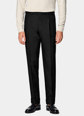 Slim Leg Tapered Suit Trousers