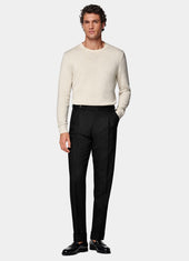 Slim Leg Tapered Suit Trousers