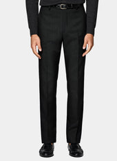 Straight Leg Suit Trousers