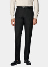 Slim Leg Straight Trousers
