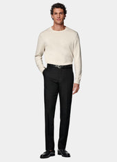 Slim Leg Straight Trousers