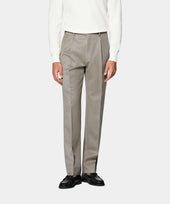 Wide Leg Tapered Trousers