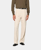 Wide Leg Straight Chinos