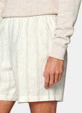 Striped Straight Leg Shorts