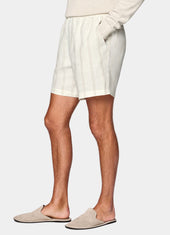 Striped Straight Leg Shorts