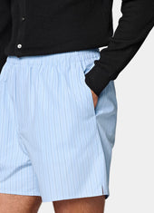 Striped Straight Leg Shorts