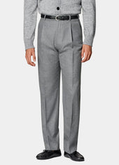 Wide Leg Straight Trousers