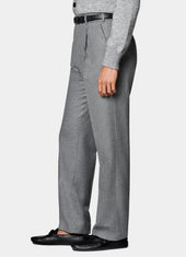 Wide Leg Straight Trousers