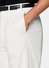 Wide Leg Straight Chinos