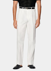Wide Leg Straight Chinos
