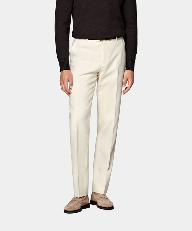 Off-White Straight Leg Trousers