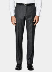 Straight Leg Suit Trousers