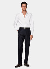 Straight Leg Suit Trousers