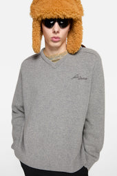 Wool V Neck Sweater