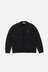 Crewneck Bow Logo Cardigan