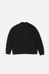 Crewneck Bow Logo Cardigan