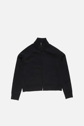 Zip Up Logo Cardigan