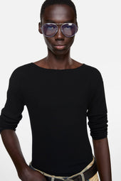 Logo Tape Knit Jumper