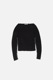 Logo Tape Knit Jumper