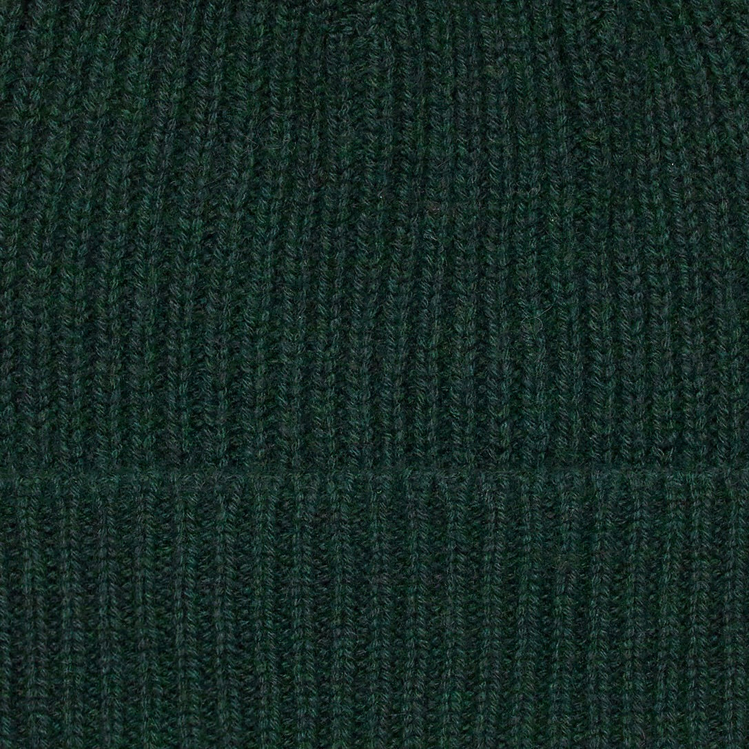 Ribbed Knit Cashmere Hat In Dark