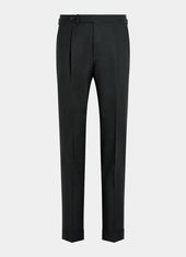 Slim Leg Tapered Suit Trousers