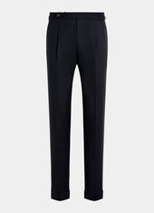 Slim Leg Tapered Suit Trousers