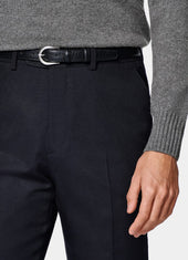 Slim Leg Straight Trousers