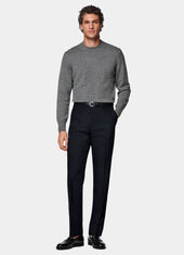 Slim Leg Straight Trousers