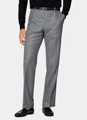 Straight Leg Suit Trousers