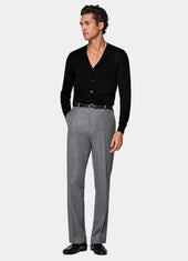 Straight Leg Suit Trousers