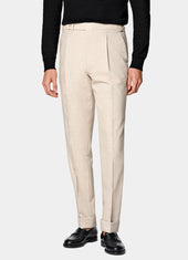Slim Leg Tapered Suit Trousers