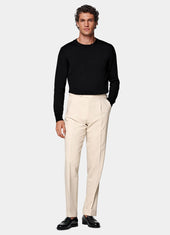 Slim Leg Tapered Suit Trousers