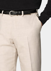Slim Leg Straight Trousers