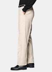 Slim Leg Straight Trousers