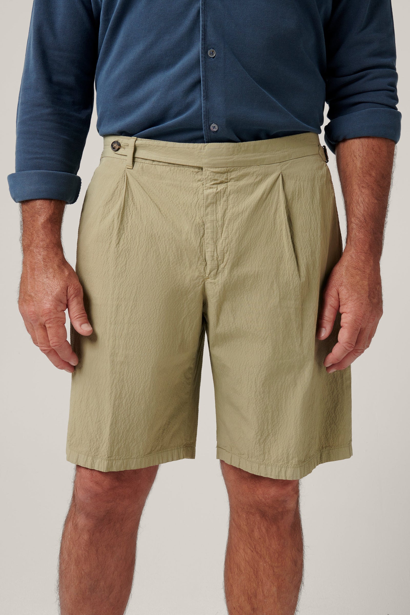 Paperweight Seersucker Shorts Pistachio