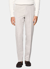 Straight Leg Suit Trousers