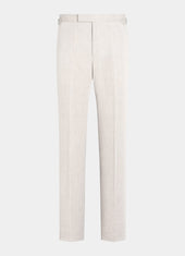 Straight Leg Suit Trousers