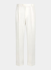 Wide Leg Straight Suit Trousers
