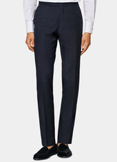 Slim Leg Straight Tuxedo Trousers