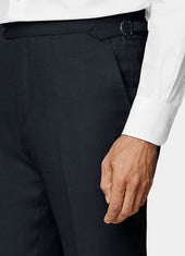 Bird S Eye Slim Leg Straight Suit Trousers