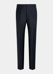 Bird S Eye Slim Leg Straight Suit Trousers