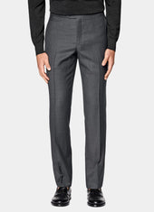 Bird S Eye Slim Leg Straight Suit Trousers