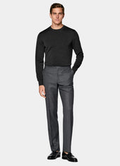 Bird S Eye Slim Leg Straight Suit Trousers