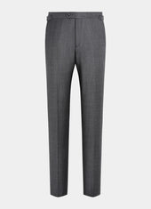 Bird S Eye Slim Leg Straight Suit Trousers
