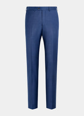 Slim Leg Straight Suit Trousers