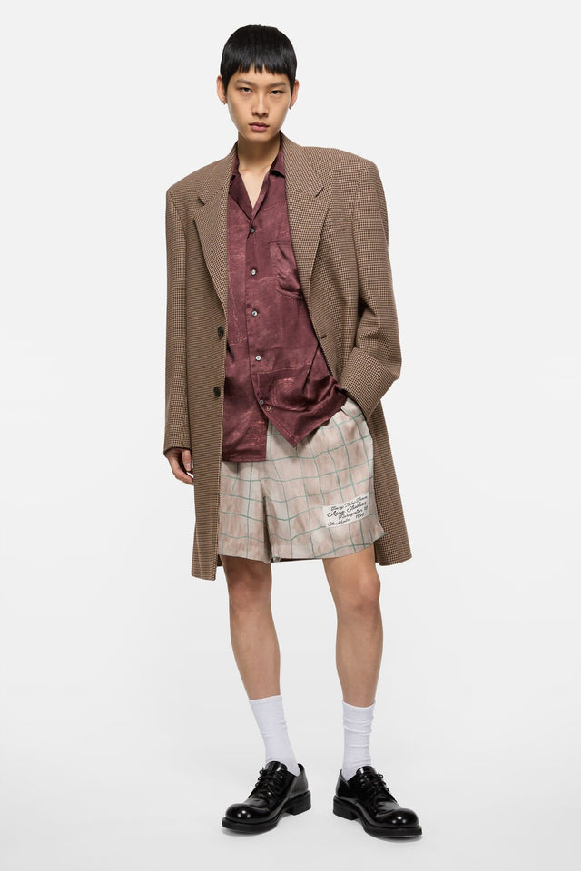 Single Breasted Wool Coat