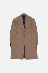 Single Breasted Wool Coat