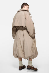 Padded Trench Coat